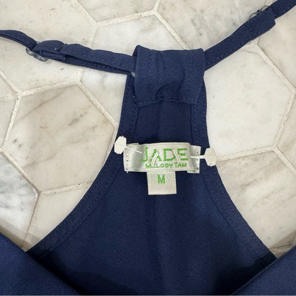 Jade Navy Tank - Picture 2 of 5